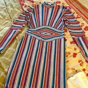 Beautiful  Nice Colored dress with diamonds